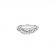 White White Trinity solitaire with 6.5mm round-1