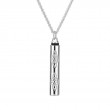 Sterling Silver Celtic Trinity Keepsake Vial-1