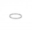 Sterling Silver Weave Knot Tulla Ring Narrow-1
