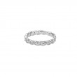 Sterling Silver Eternity Knot Tay Ring Narrow