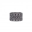 Sterling Silver Oxidized Celtic Knot Ring-1