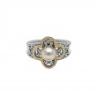 Sterling Silver 10k  Fresh Water Pearl Aphrodite Ring-1