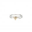 Sterling Silver 10k Infinity Knot Ring
