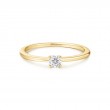 Gold Classic Slim Stacking Ring-1