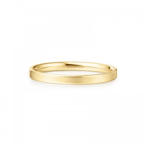 Gold 2mm Smooth Band