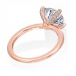 18 Karat Rose Gold Engagement Ring-5