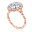 18 Karat Rose Gold Engagement Ring-1