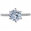 Platinum Engagement Ring-3