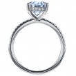 Platinum Engagement Ring Is Set