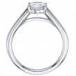 Solitaire Platinum Engagement Ring