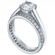 Solitaire Platinum Engagement Ring