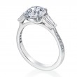 Three-Stone Platinum Engagement Ring-1
