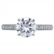 Pave Set Platinum Ring