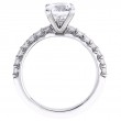 Royal Prong Platinum Engagement Ring