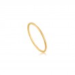 14KT GOLD FINE BAND RING