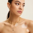 Silver Arrow Huggie Hoop Earrings-3