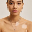 Silver Arrow Bar Necklace-3