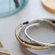 Lika Behar 3Mm Baby Stockholm Oval Open Bracelet-3