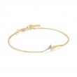 Gold Arrow Chain Bracelet