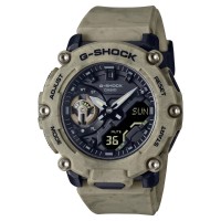 G-Shock Analog-Digital Resin Beige Watch w/Black Dial, 200m WR