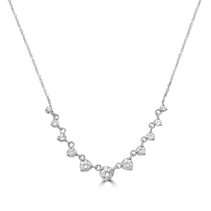 14KW Necklace with Diamonds