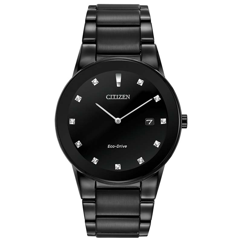 Citizen Modern Eco Men's Watch, Stainless Steel Black Dial