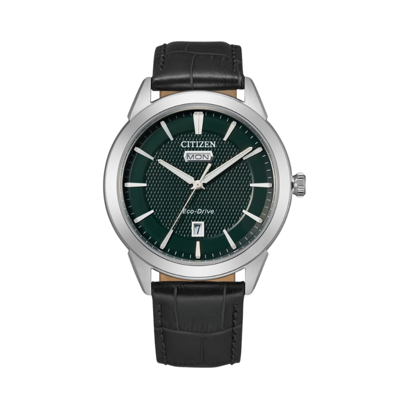 Citizen Dress/Classic Eco Men's Watch, Stainless Steel Green Dial