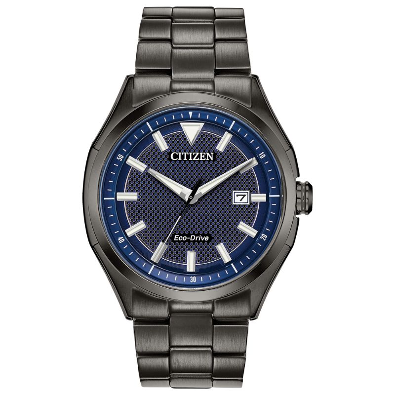 Citizen Weekender Men's Watch, Stainless Steel Blue Dial