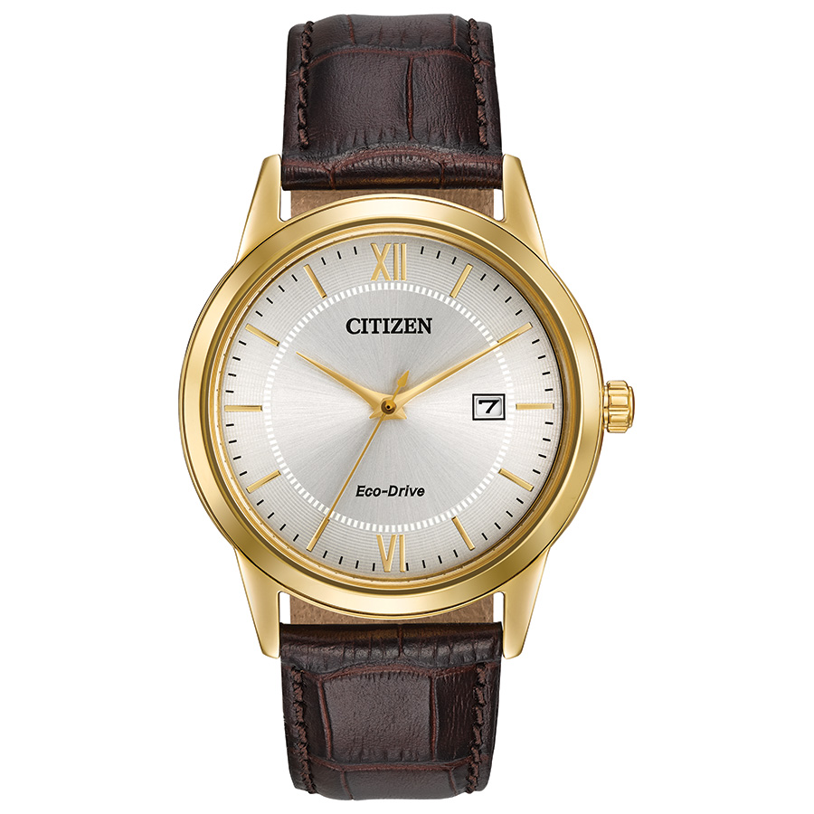 Citizen Dress/Classic Eco Men's Watch, Stainless Steel Silver-Tone Dial