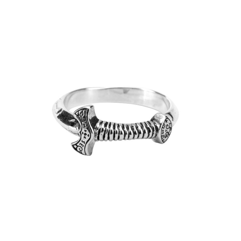 Sterling Silver Viking Sword Ring