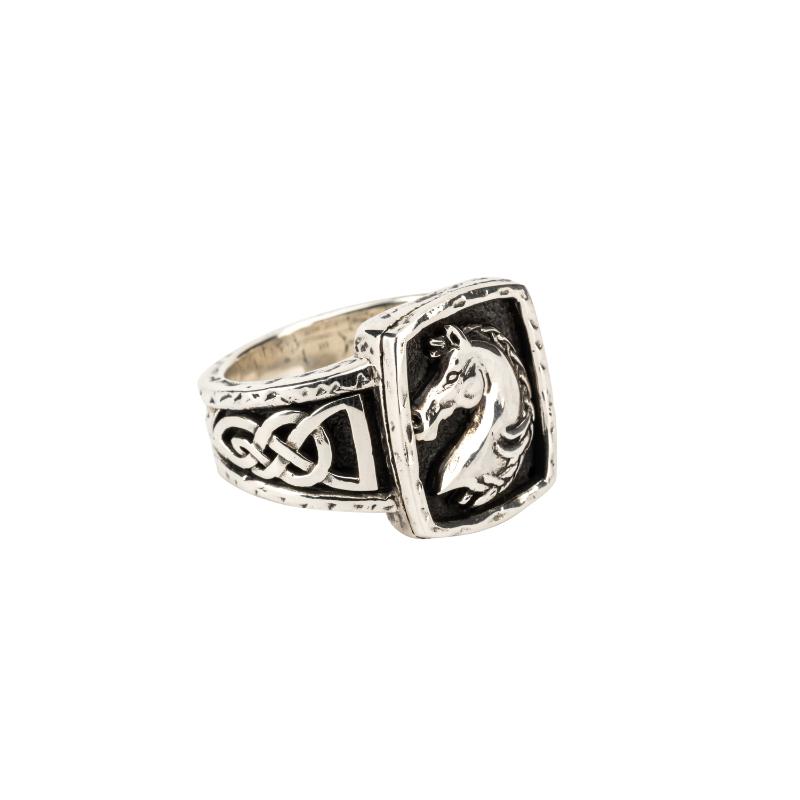 Sterling Silver Horse Ring