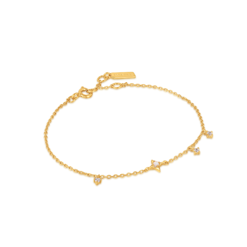 GOLD STAR KYOTO OPAL BRACELET