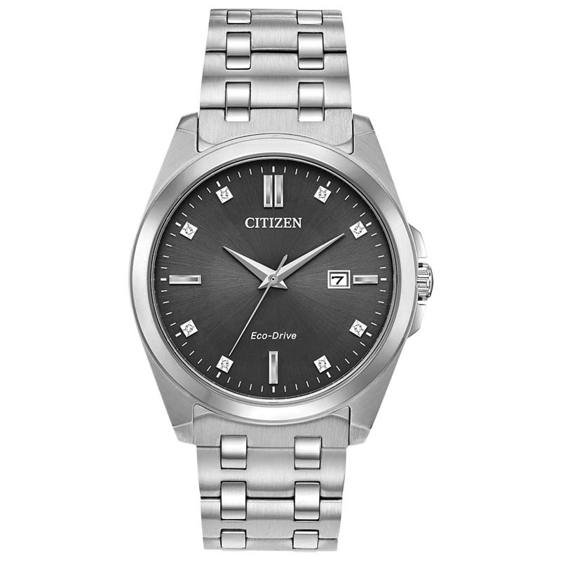 Citizen Dress/Classic Eco Men's Watch, Stainless Steel Gray Dial