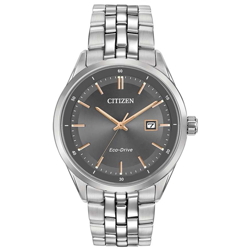 Citizen Dress/Classic Eco Men's Watch, Stainless Steel Gray Dial