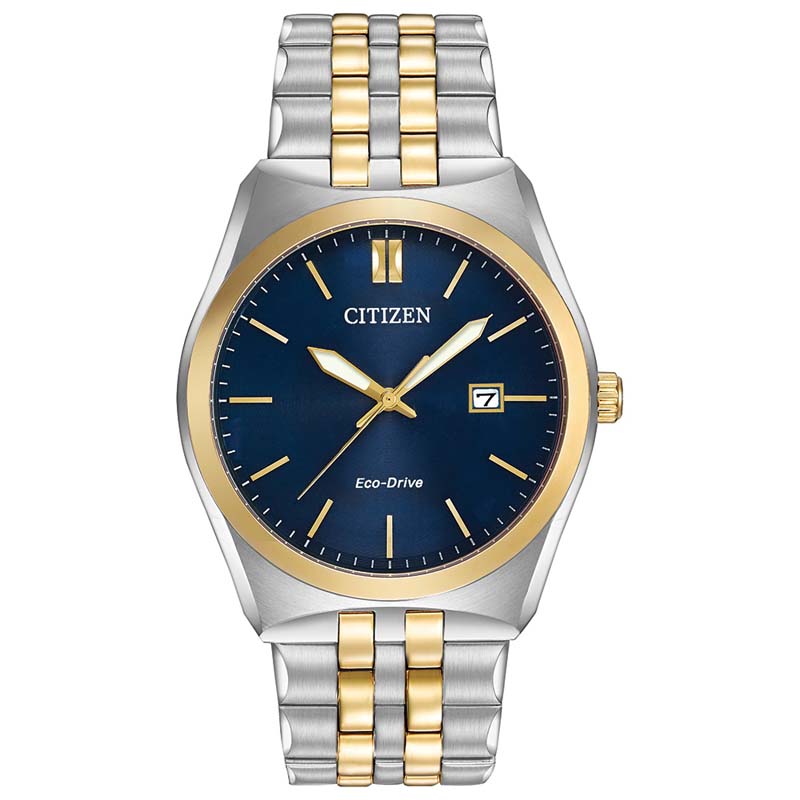 Citizen Dress/Classic Eco Men's Watch, Stainless Steel Blue Dial