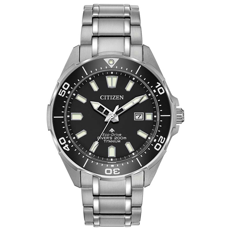 Citizen Promaster Eco Men's Watch, Super Titanium Black Dial