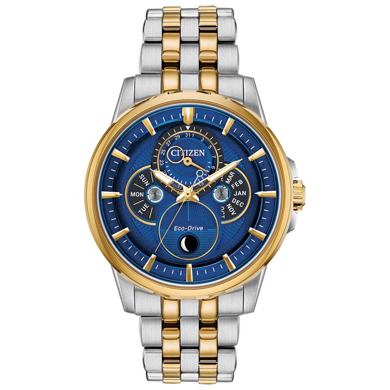 Citizen Dress/Classic Eco Men's Watch, Stainless Steel Blue Dial