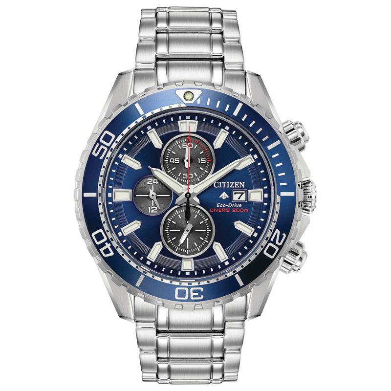 Citizen Promaster Eco Men's Watch, Stainless Steel Blue Dial