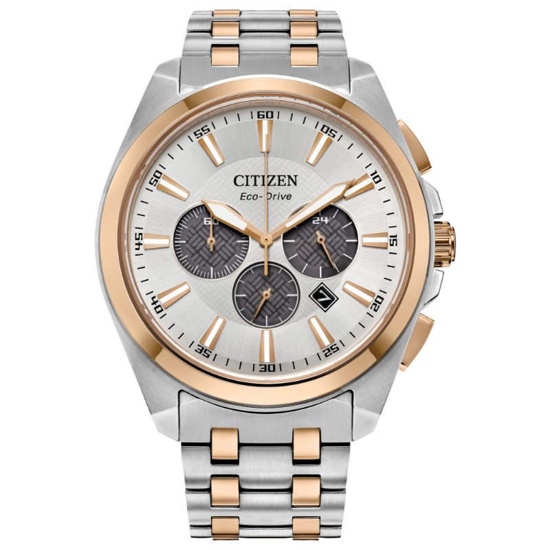 Citizen Dress/Classic Eco Men's Watch, Stainless Steel Silver-Tone Dial
