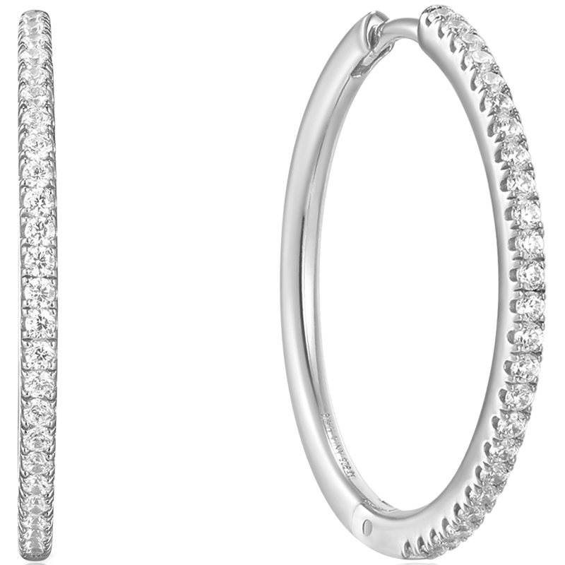 Glam Hoop Earrings