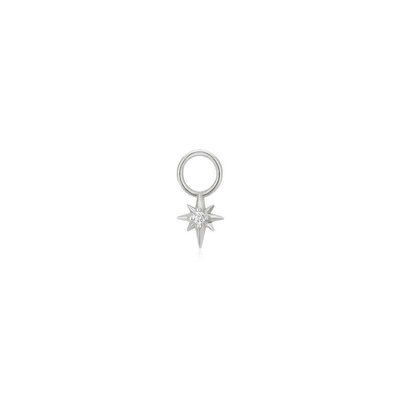 Silver Star Earring Charm