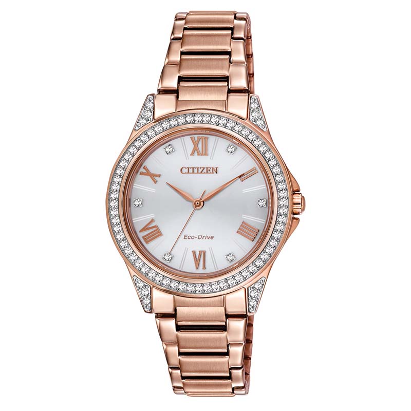 Citizen Dress/Classic Eco Women's Watch, Stainless Steel Silver-Tone Dial