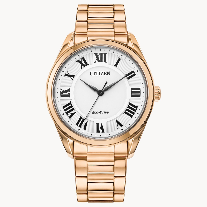 Citizen Dress/Classic Eco Women's Watch, Stainless Steel White Dial