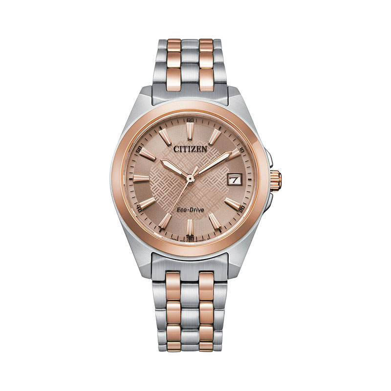Citizen Dress/Classic Eco Women's Watch, Stainless Steel Brown Dial