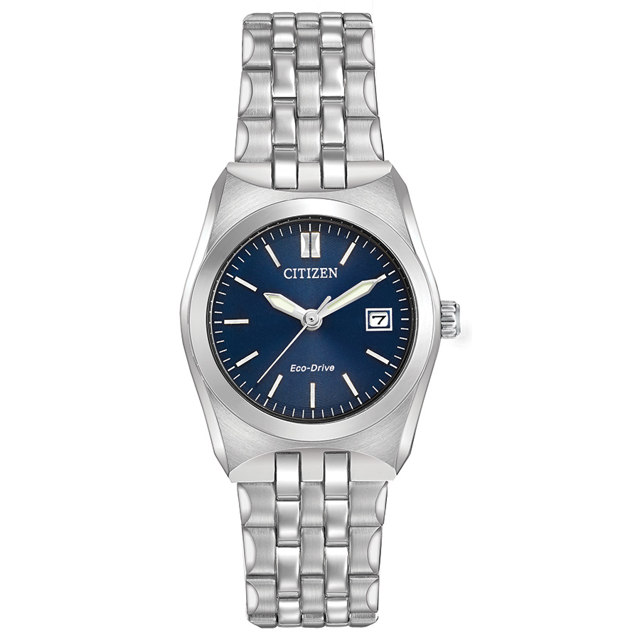 Citizen Dress/Classic Eco Women's Watch, Stainless Steel Blue Dial