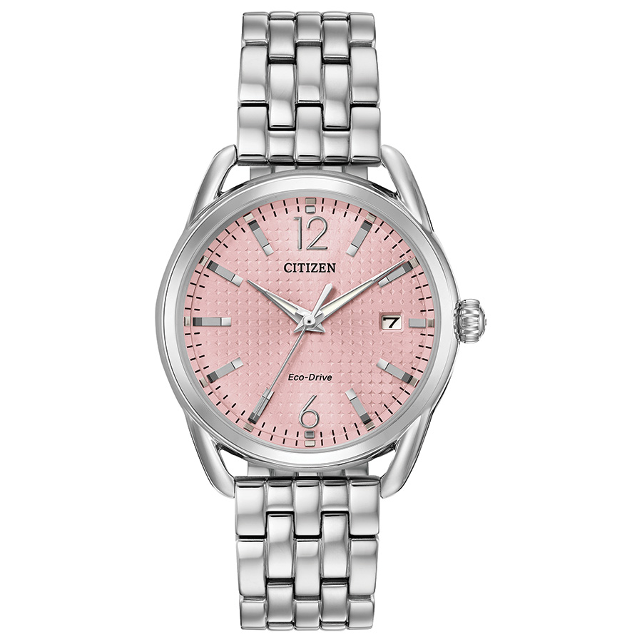 Citizen Dress/Classic Eco Women's Watch, Stainless Steel Pink Dial