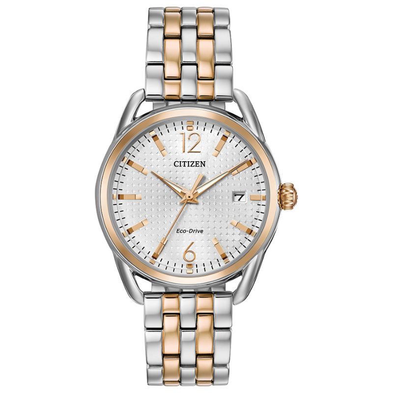 Citizen Dress/Classic Eco Women's Watch, Stainless Steel Silver-Tone Dial