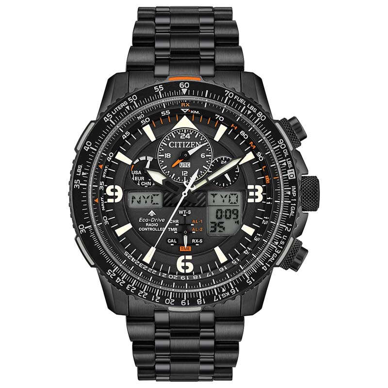 Citizen Promaster Eco Men's Watch, Stainless Steel Black Dial