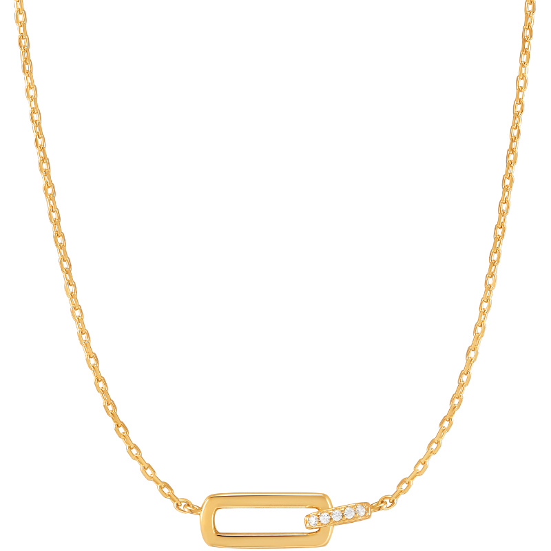 Glam Interlock Necklace