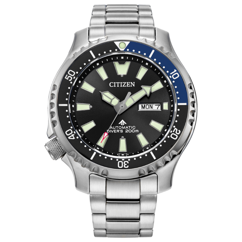 Citizen Promaster Auto Men's Watch, Stainless Steel Black Dial
